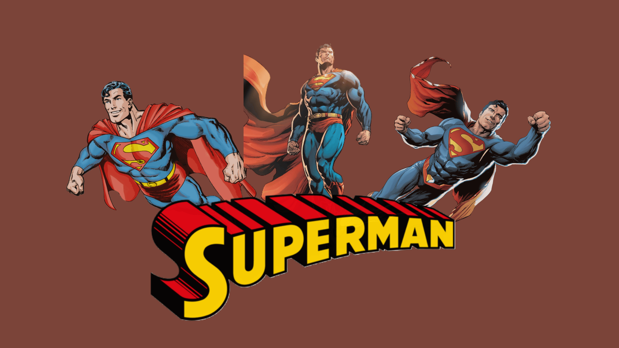 superman comic art