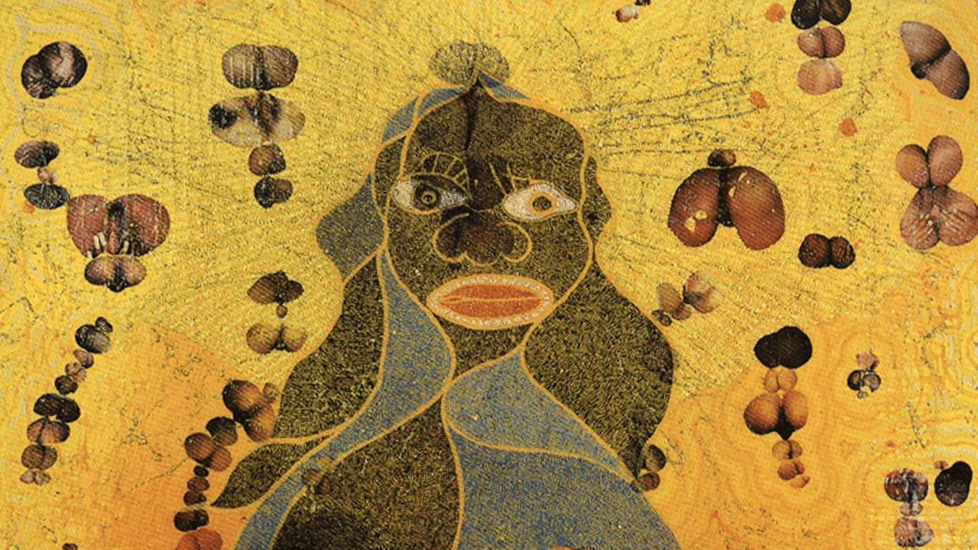 Chris Ofili's The Holy Virgin Mary