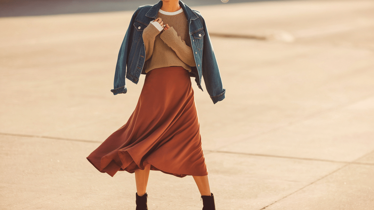 Creative_Professional_Midi_Skirt_Ensemble