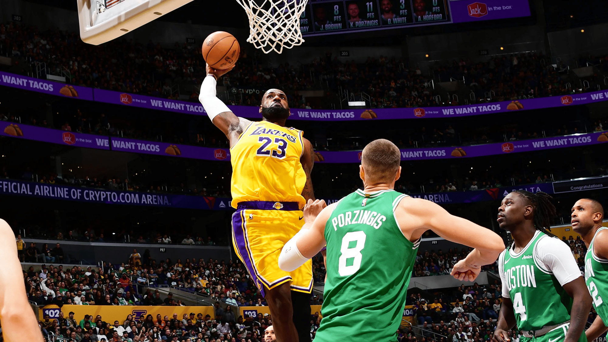 Los Angeles Lakers vs. Boston Celtics