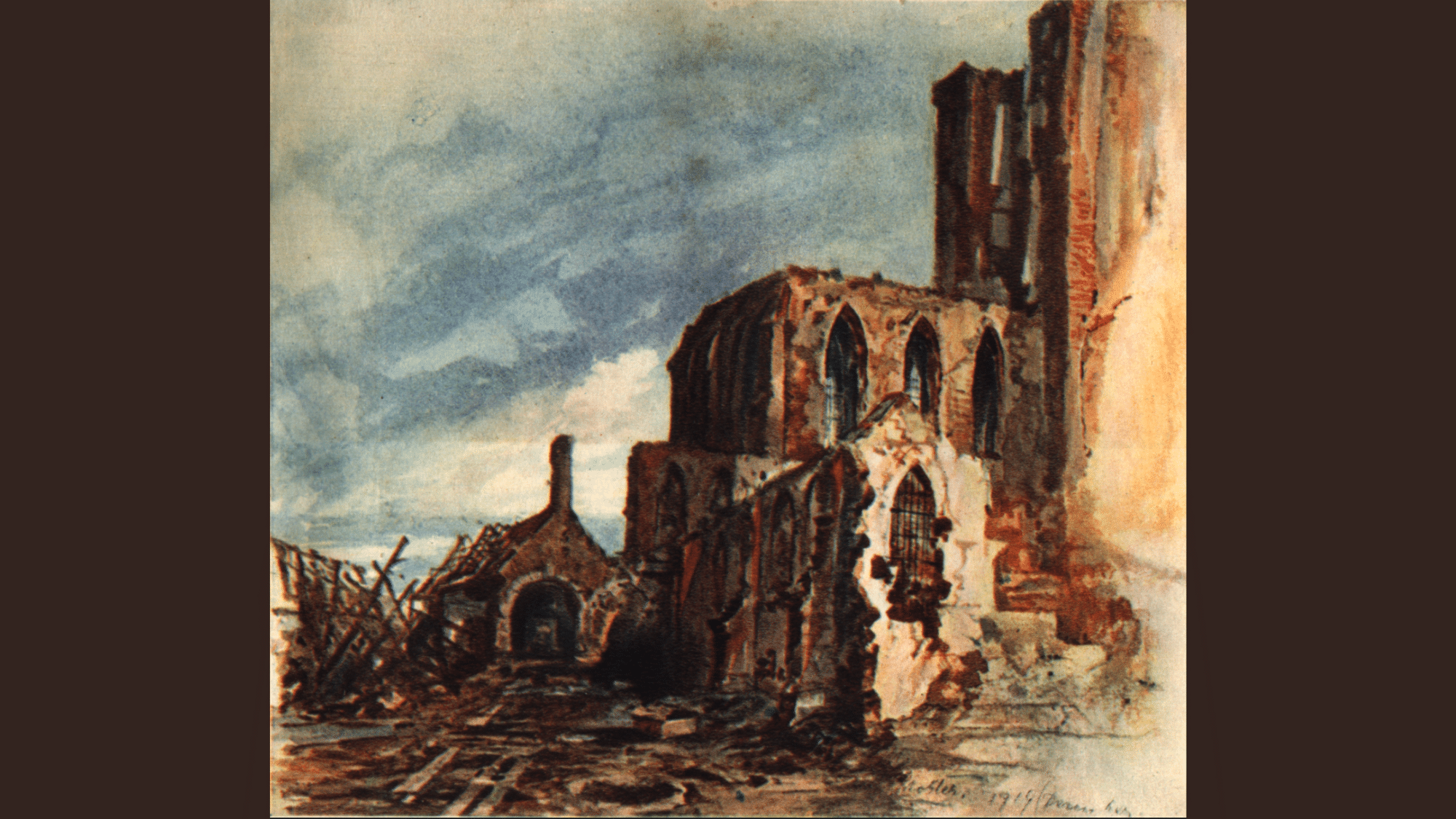 Ruin of a Monastery in Mesen