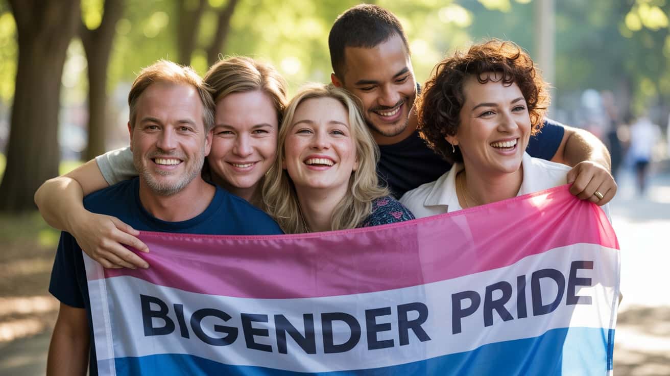 What the Bigender Flag Represents?