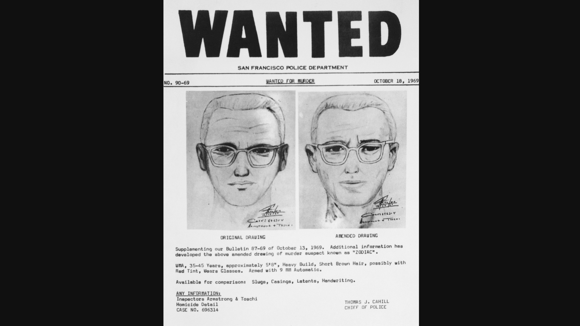 zodiac killer news