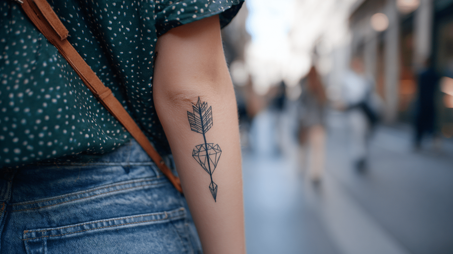 Arrow Through a Diamond