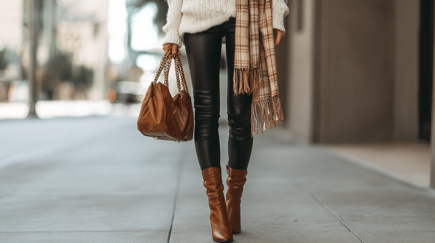 Black Pants + Brown Boots