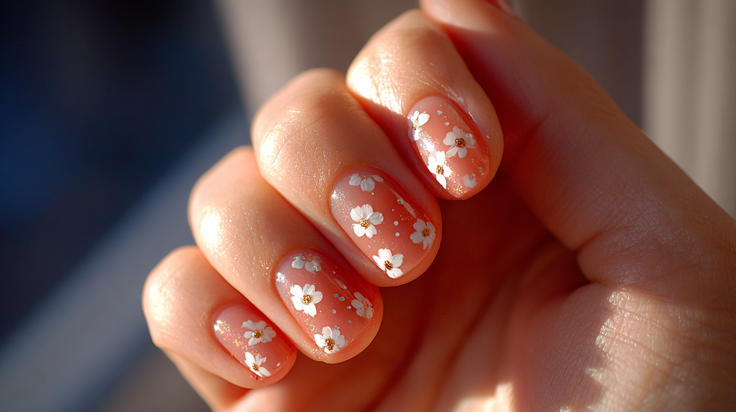 Delicate Milky Florals