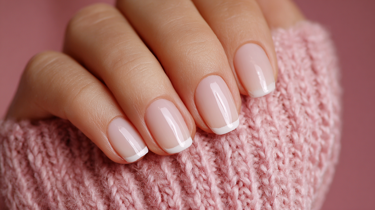 Milky French Tips
