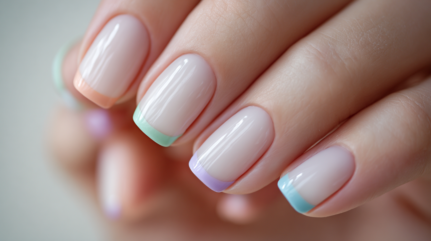 Milky Pastel Tips